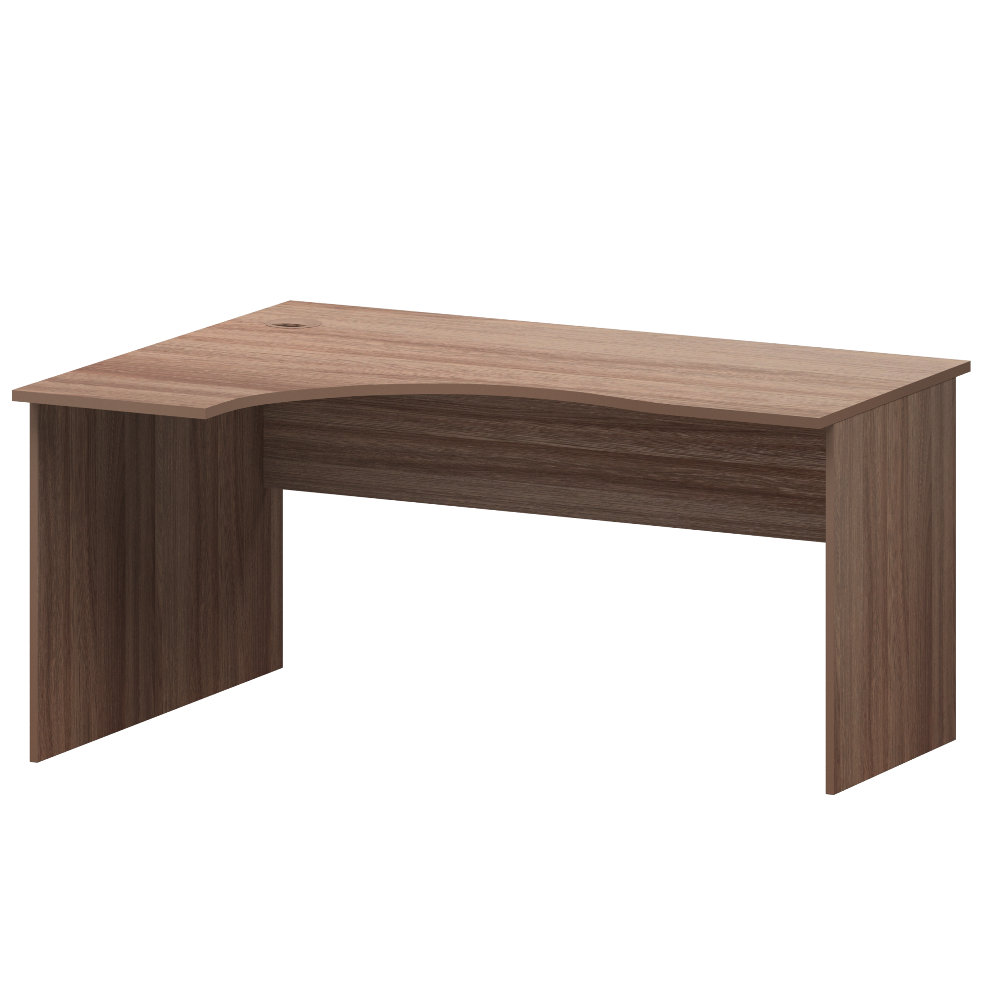 Изображение стол криволинейный левый арго а-201 l темный шимо